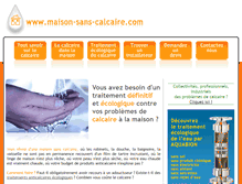 Tablet Screenshot of maison-sans-calcaire.com